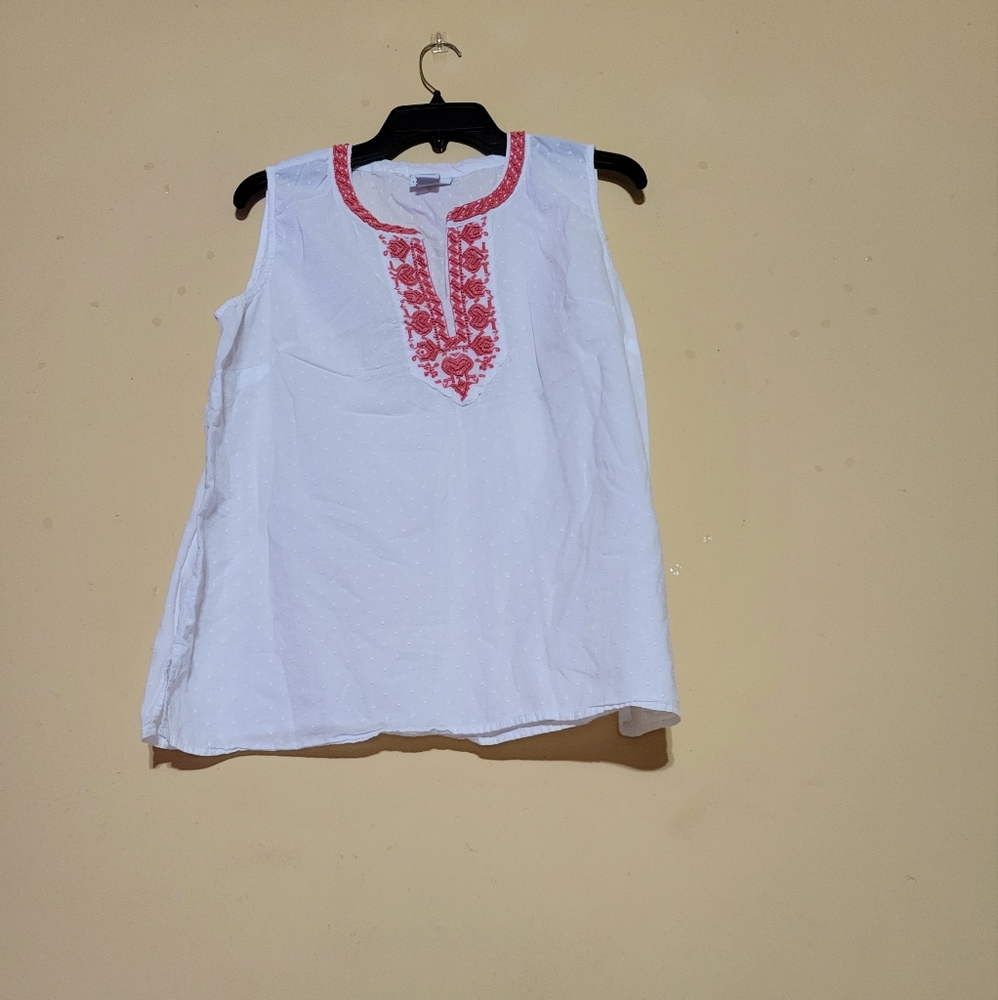 Liz Claiborne tank blouse size L - Picture 1 of 3
